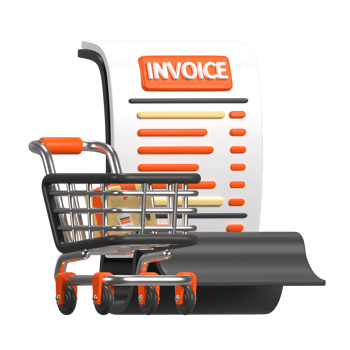 Invoice In 3d Illustration png