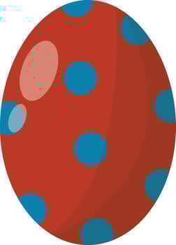 Easter Eggs in Floral Ornament vector