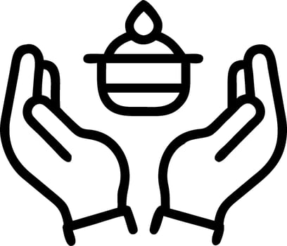 3D Lighting Traditional Lamps Close up concept as Close up of hands lighting traditional Pongal lamps kuthu vilakku symbolizing light prosperity and new beginnings during the fes vector