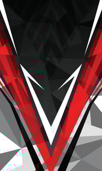Modern abstract geometric stripes wallpaper for sublimation jersey vector