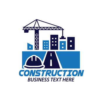 Construction Logo design Art Icons unique new free Graphicsplumbing heating hvac oil gas cleaning air conditioning and construction logo vector
