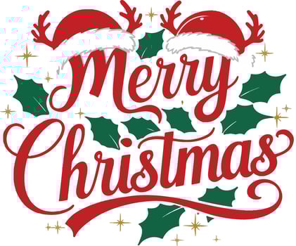 Christmas background with modern design vector