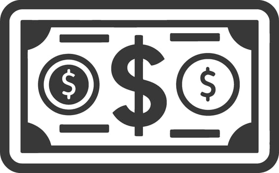 Money icon illustration vector