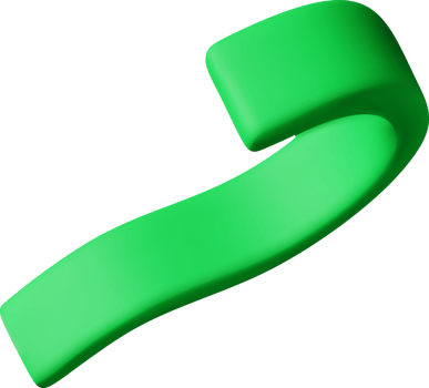 3d spiral confetti, colorful serpentine green ribbon png