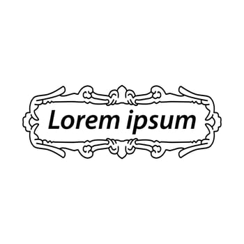 border element design vector
