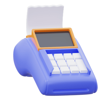 3D EDC Machine Isolated Icon Illustration png