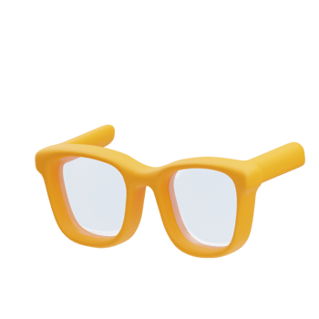 3D Glasses Isolated Icon Illustration png