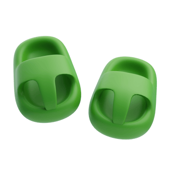 3D Slippers Isolated Icon Illustration png