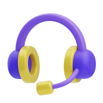 3D Customer Service Isolated Icon Illustration png