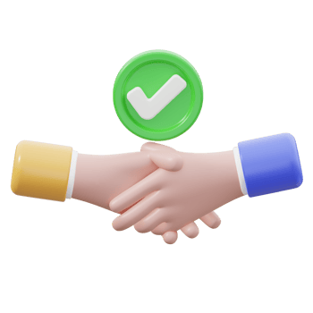 3D Agreement Isolated Icon Illustration png