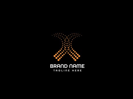 X business logo vector