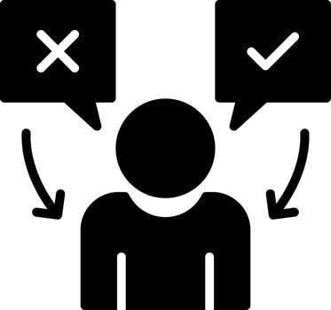 Select Glyph Icon Design vector