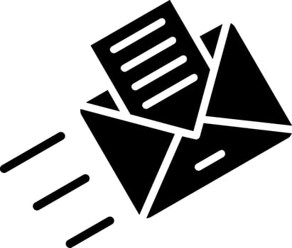 Letter Glyph Icon Design vector