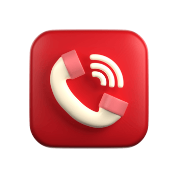 On Call In 3D Illustration png