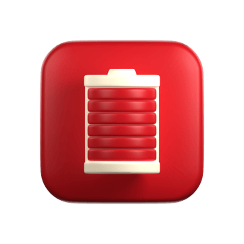 Battery Full In 3D Illustration png