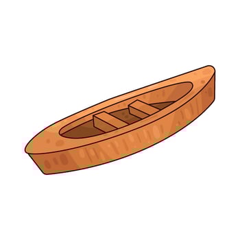 Illustration of fishing boat vector