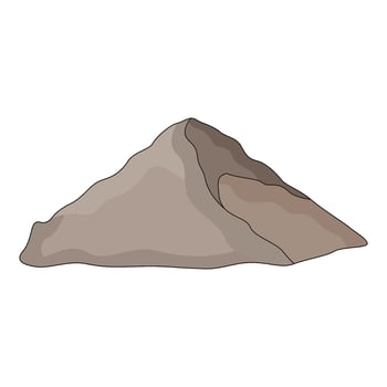illustration of construction sand vector