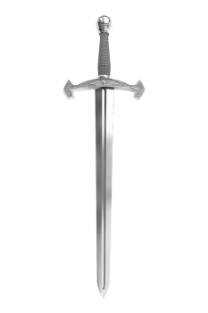 Elegant Sword Displayed on Isolated Background png