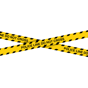 Caution tapes. Police line do not cross. png