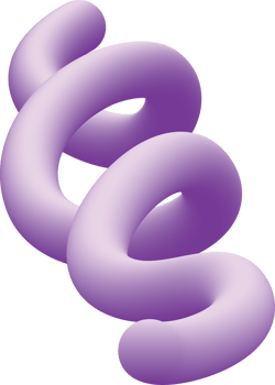 A purple spiral shape with a black background png