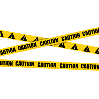 caution tape with caution icons png