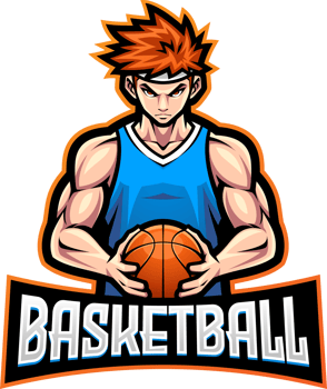 Basketball esport mascot png