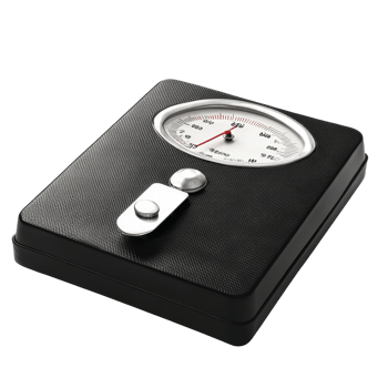 An isolated weighing scale on a transparent background highlighting its design and functionality for precise measurement, weighing scale isolated on transparent background png