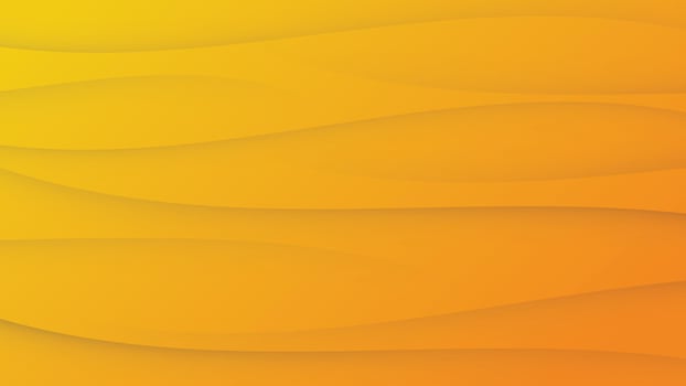 Abstract modern gradient yellow and orange color light and shadow background vector
