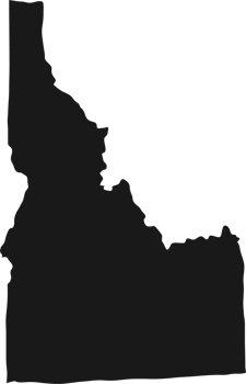 usa map idaho png