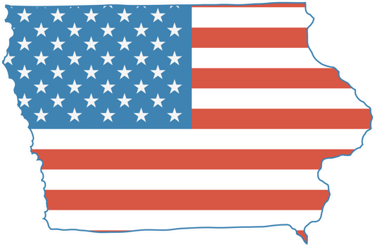 map usa iowa png