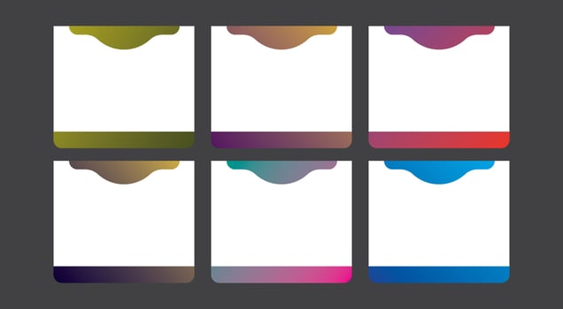 Multicolor Infographic Elements vector