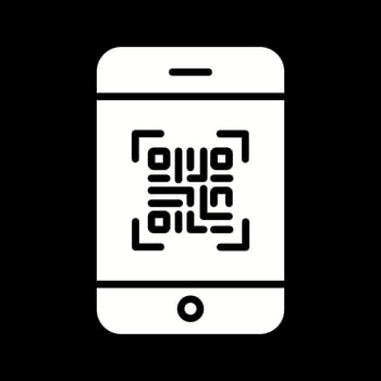 Scanning App Icon Design vector