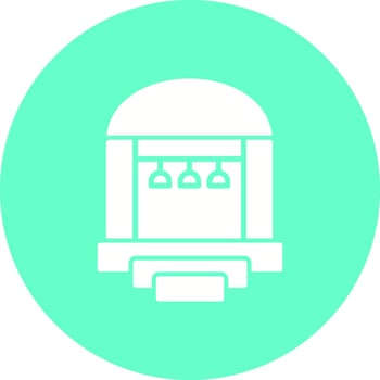 Party Venue Icon Design vector