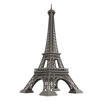 Eiffel Tower on transparent background png