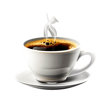 Transparent Background Coffee Cup for Digital Designs png