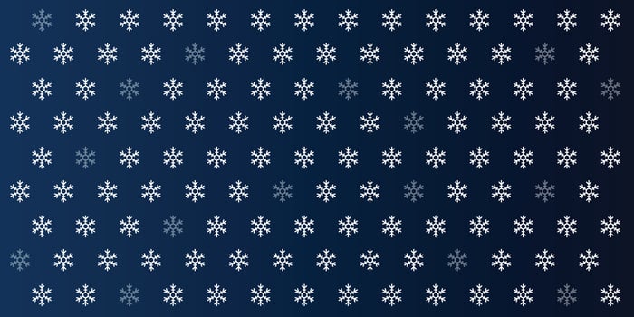winter seamless pattern in dark blue style. snowflakes background. New Year cute snow flakes repeat wallpaper. vector