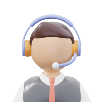 3D Customer Service Illustration png
