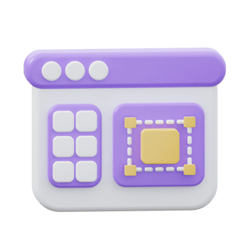 3D Design Layout Illustration png