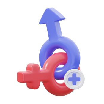 3D Sexual Wellness Illustration png