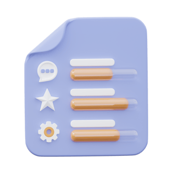 3D Skills Illustration png