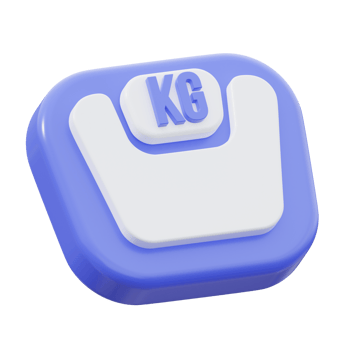 3D Weighing Scale Illustration png