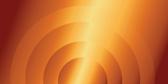 gold abstract background with circle pattern vector