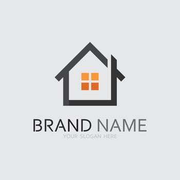 Home logo icon illustration design template.Home and house logo design , logo , architecture and building, design property , stay at home estate Business logo. vector