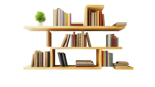Versatile Modular Bookshelf System for Customized Home Interior Solutions and Efficient Space Management Ideas. png