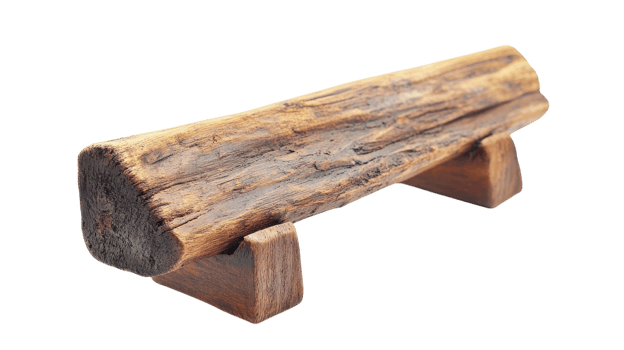 A Rustic Wooden Picture Holder Perfect for Displaying Cherished Memories and Decorate Your Home in an Organic and Natural Style. png