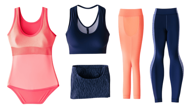 Fashionable and Functional Athletic Wear Set Including a Stylish Sports Bra and Matching Leggings for Active Lifestyles. png