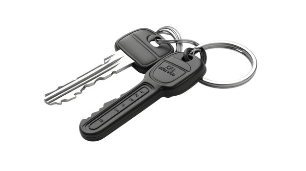 A Versatile Set of Keys on a Keychain Perfect for Homeowners, Real Estate Agents, and Interior Designers Showcasing Security and Convenience. png