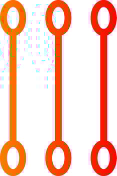 Cotton Swab Colorful Icon Icon vector