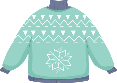 warm kintted sweater jacket png
