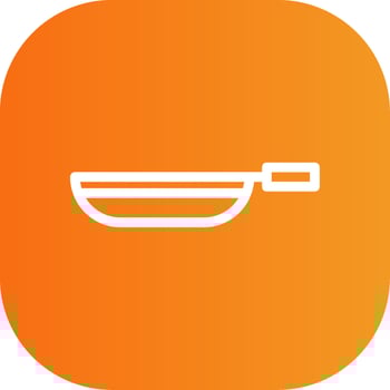 Pan Colorful Icon Icon vector